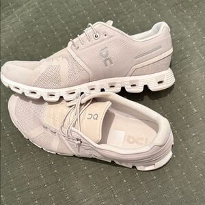 On Running Soft Tan Athletic Shoes